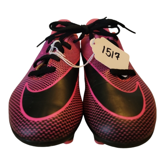 Nike Shoes Nike Soccer Cleats Jr Bravata Ii Fg Kids 2y Pink Black